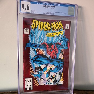 Spider-Man 2099 #1 Marvel (1992) CGC 9.6 Slab Graded Foil Comic Book 