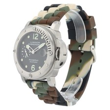 Panerai Luminor Submersible Stainless Steel Black Dial 44mm Automatic PAM00024 3