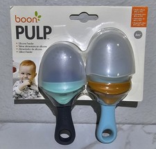 Boon Pulp Silicone Feeder For Babies 6M+(2Pac...