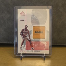 Upper Deck 2001 SP Game Floor Rasheed Wallace #RW2 Authentic Floor MEM Blazers
