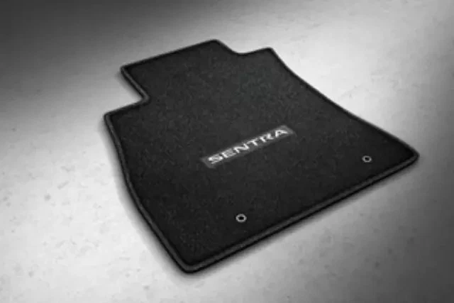 Genuine Nissan 2013-2018 Sentra Black Carpeted Floor Mats Front & Rear Set Of 4 - Image 2 of 2