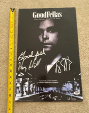 Henry Hill & Ray Liotta Signed autograph Goodfellas 11x17 Poster PSA coa Henry Hill & Ray Liotta Signed autograph Goodfellas 11x17 Poster PSA coa