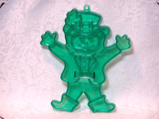 Amscan Vtg Plastic Cookie Cutter - Leprechaun...