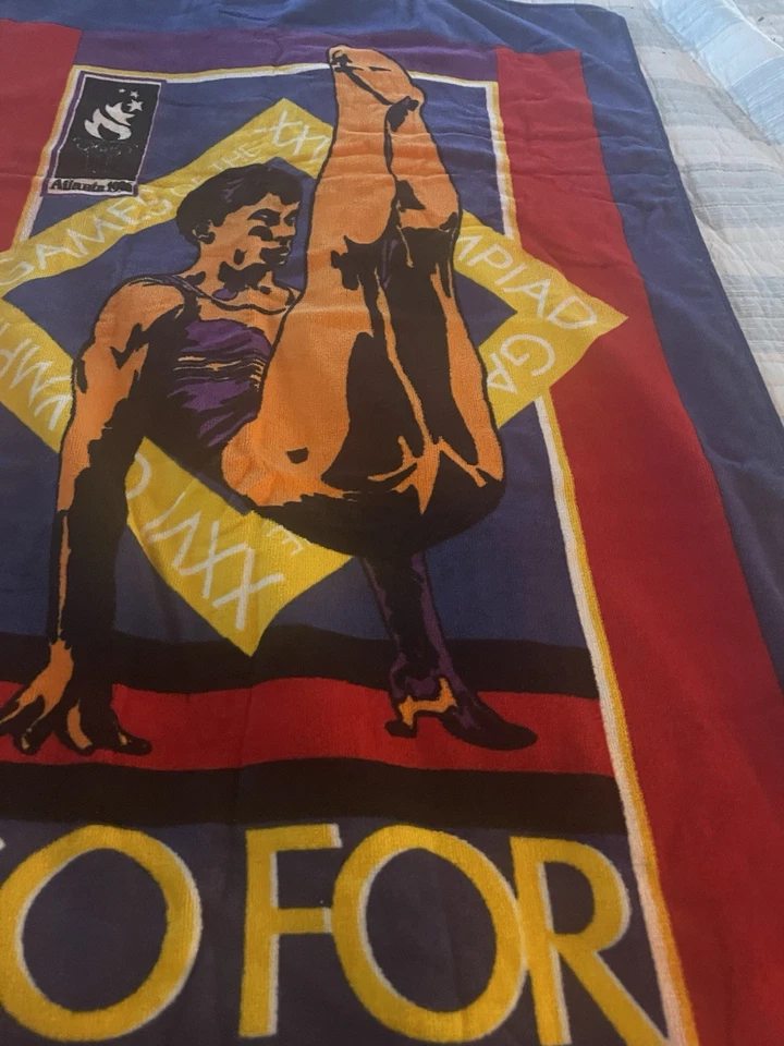 Toalla de playa vintage olímpica 1996/arte de pared-nueva Foto 2 de 4