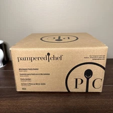 Pampered Chef Microwave Pasta Cooker #2633 New Open Box  No Instructions