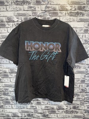 Honor The Gift Graphic T Brand New Size Large Oversized Box Fit T Shirt NWT