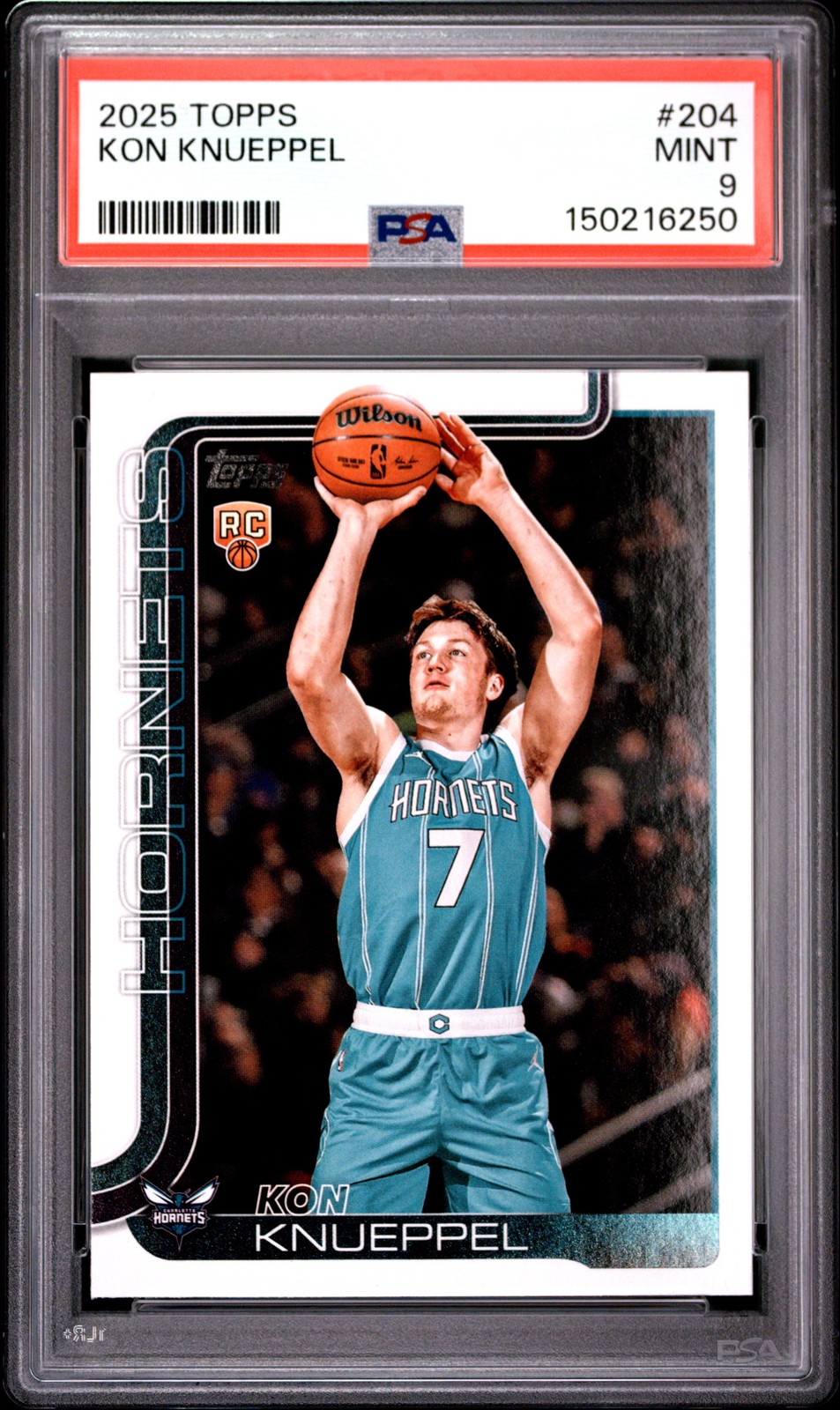 2025 TOPPS #204 KON KNUEPPEL PSA 9