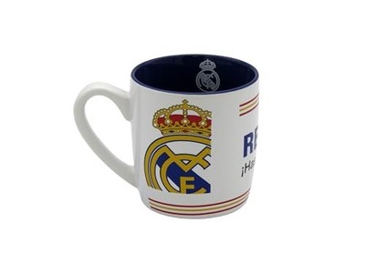 Real Madrid Keramik Tasse Weiß Offizielles Produkt Frühstück Geschirr CyP
