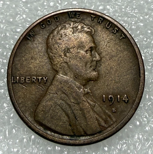 1914-S Lincoln Wheat Cent — photo from another recent sale