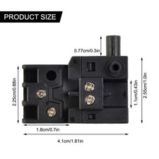 Interruttore grilletto di ricambio per seghetto alternativo elettrico adatto per