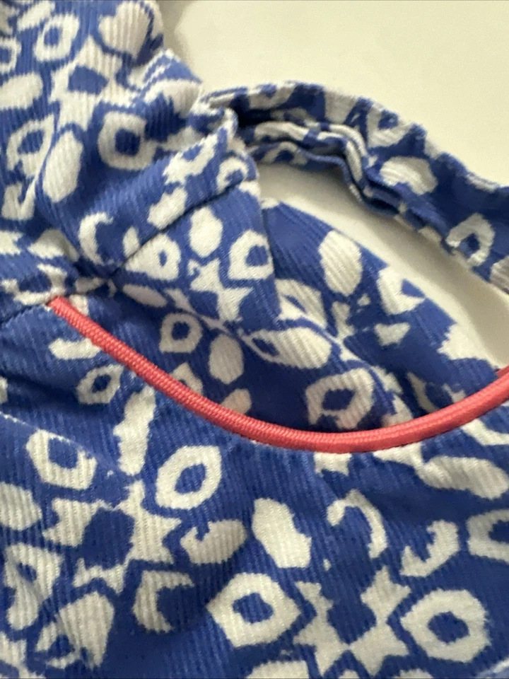 AMERICAN GIRL Matching Outfit Sz 6 Truly Me Mix & Match Corduroy Dress Blue - Image 3 of 4