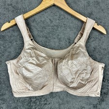 Playtex 18 Hour Wirefree Bra Posture Boost Back Smoothing E525 Nude 44D NIP