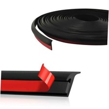 Rubber Edge Trim T Molding Seal Strip Car Windshield Edge Weather Stripping 6MM