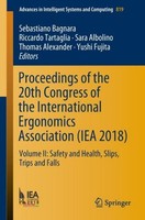 Proceedings Of The 20Th Congress Of The International Ergonomics Association (Ie