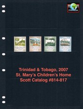 $4.00 Scott Value - 2007 TRINIDAD Island Orphanage 150 Yrs scarcer CV MNH NH UMM