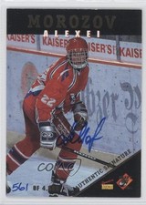 1995 Draft Day Signatures 561/4500 Aleksey Morozov Alexei #34 Auto 2u3