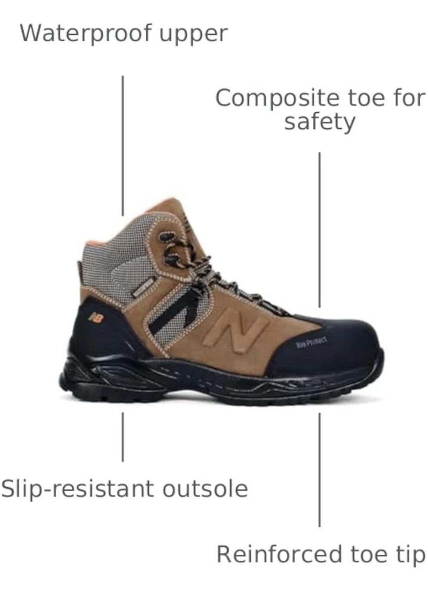 New Balance Allsite Composite Toe Work Boots Men’s 11 Waterproof