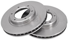 2x A.B.S. Bremsscheibe 16640 passend für NISSAN