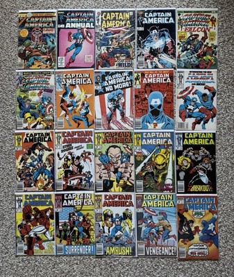 Captain America 73 Issue Lot! Keys, Annuals, 1st Issues, 1st Appearances 