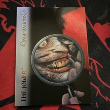 The Joker The World Of Dc Inspirations Trading Card 23 Matte Foil Bronze