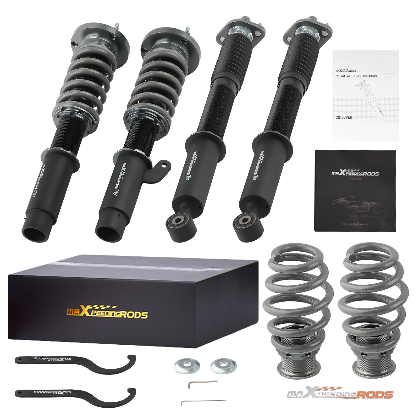 Performance Coilovers for BMW 3 Series E46 Saloon/Coupe 98-05 316 318 320 323 4X
