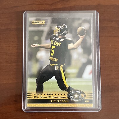 2010 Razor Tim Tebow Private Issue All American Card!!