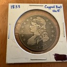 1833 Capped Bust Silver Half Dollar NICE RARE. You Judge. Would grade $$$$$$$ — photo 1