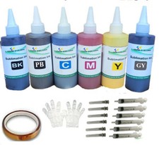 VC DYE Sublimation Refill Ink Bottle non-OEM 552 for ET-8500 ET-8550 Printer