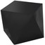 meridian furniture gemma diamond shaped steel end table