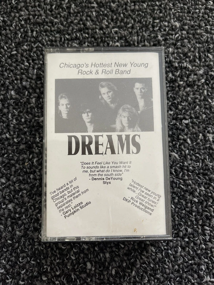 Rare! DREAMS - Dreams ST Cassette Tape 1991 Promo AOR - Image 4 of 4