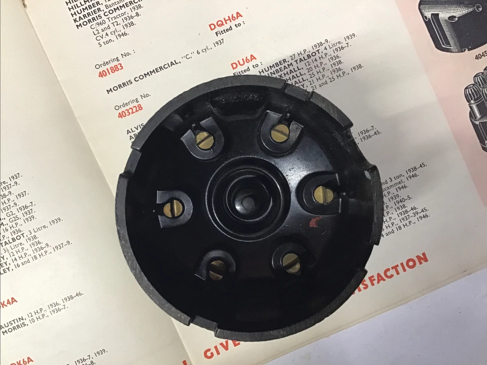 MG Lucas Dist Cap Austin Armstrong Sid Lanchester Morris Wolseley Rover 1939-46 - Image 4 of 4