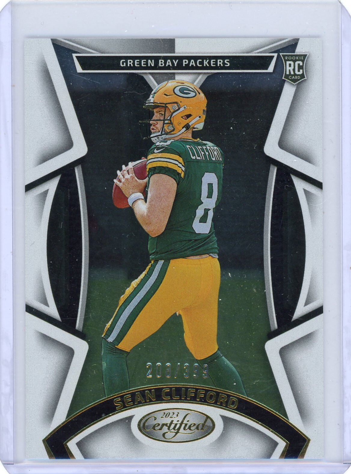 2023 Panini Certified Packers #177 Sean Clifford Rookie /399 RC