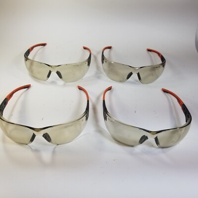 Lot of 4x Bolle Ness Plus Safety Glasses Sunglasses ANSI Z87+