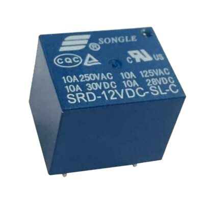 RELAIS 12V DC 10A 125VAC SONGLE SRD-12VDC-SL-C