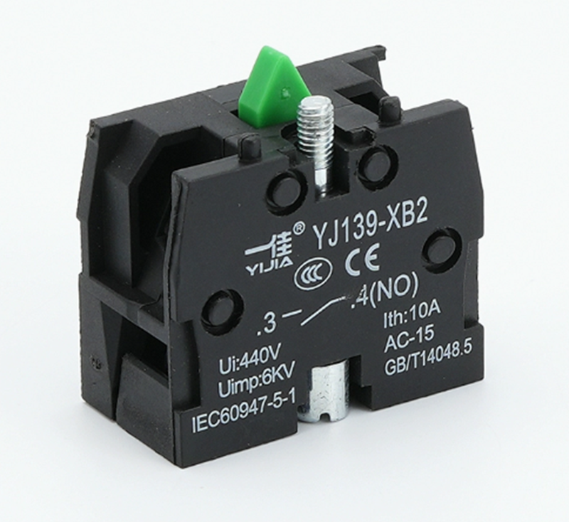 YJ139-XB2 Contact Blocks 10A 440V Normally Open / Close for Push