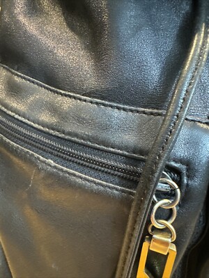 Classiques Entier Black Leather Backpack Classiques Entier Black Womens Backpack | eBay main image 2