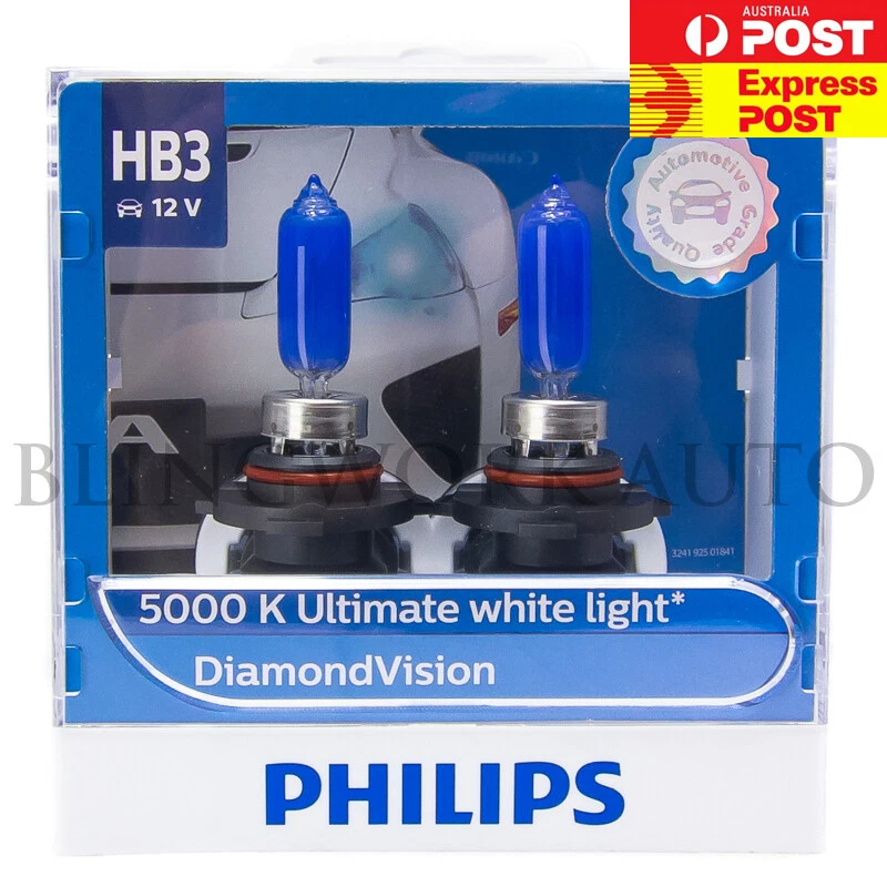 Philips hb3 sale diamond vision 5000k