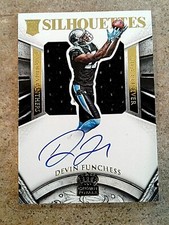 DEVIN FUNCHESS 2015 CROWN ROYALE SILHOUETTES JERSEY GOLD ROOKIE AUTO RC 6/49