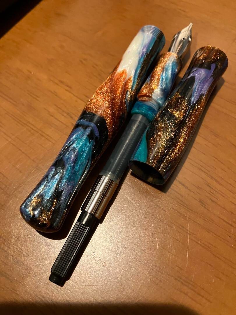 Black Robin Pens 万年筆 Jowo 1.1 Black Robin Pens Fountain Pen Jowo 1.1 Ariel Nib Stub