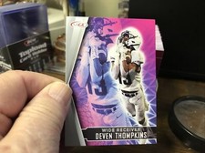 2022 Sage High Series Football SILVER #161 Deven Thompkins - Utah State