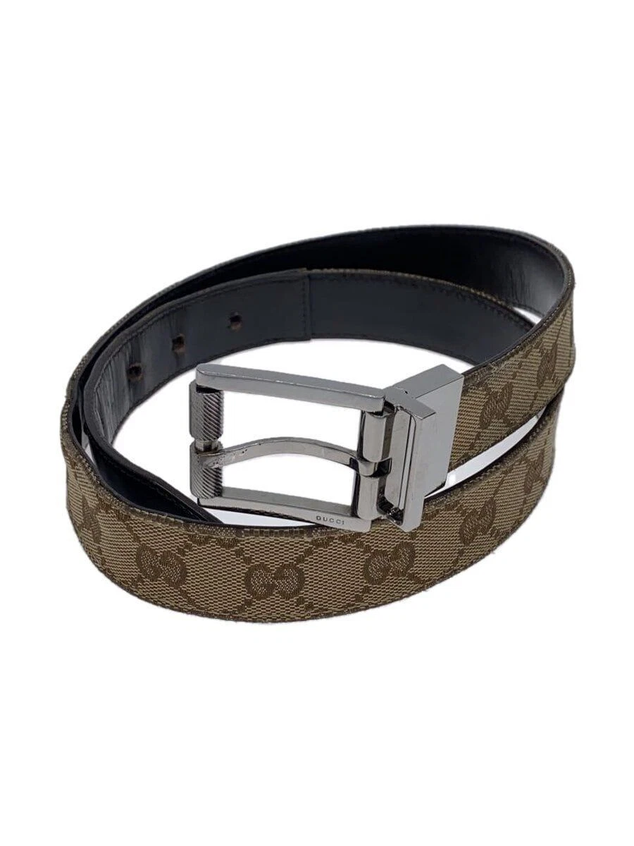 Ceinture GUCCI marron motif complet homme occasion