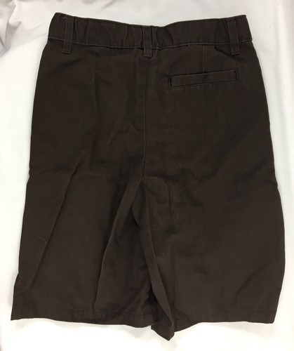 French Toast Shorts Boys Size 10 Brown Uniform Stretch School Wear Casual - Picture 9 of 9