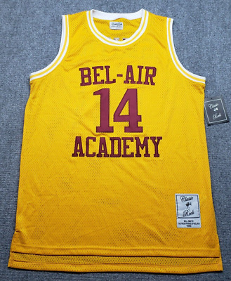 Classic Reels Jersey Mens L Gold Will Smith The Fresh Prince Of Bel-Air 1990 New