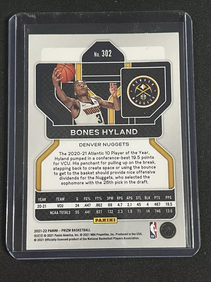 2021-22 Panini Instant Bones Hyland NBA RISING STARS 1/855 Team Payton #23  RC 🔥