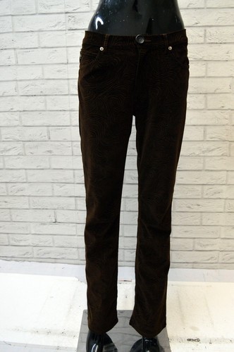 Pantalone GUESS Donna Taglia Size 30 Pants Woman Jeans Marrone | eBay