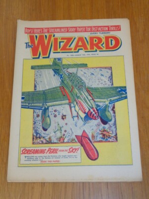 WIZARD #1882 10TH MARCH 1962 DC THOMSON BRITISH WEEKLY COMIC*