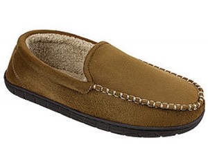 mens slippers tan