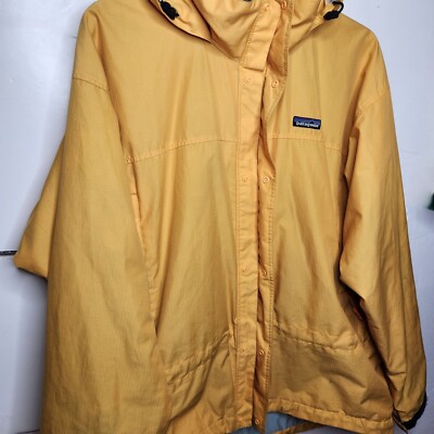 Vintage Patagonia Glade Runner Jacket Size XL 83123 Yellow 90s