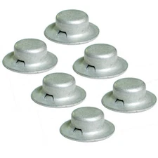 (6) Genuine Toro Snow Blower Wheel Tire Axel Cap 221 Q R E 38583 38584 32112-14