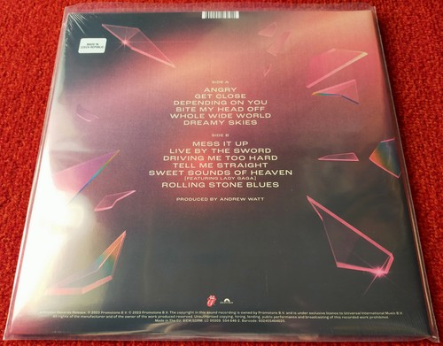 ROLLING STONES "Hackney Diamonds" 2023 limited Edition green Vinyl LP ss - Picture 2 of 2